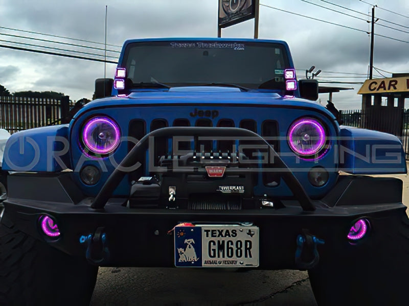 ORACLE Lighting Oracle Off-Road 3in Square WP LED Halo - ColorSHIFT