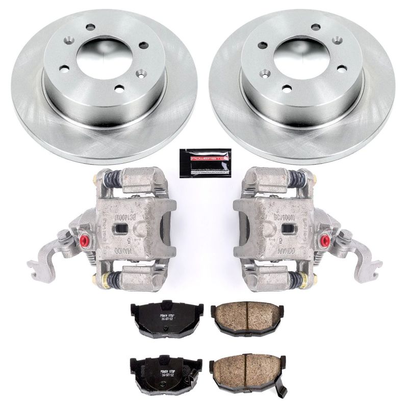 PowerStop Power Stop 97-00 Hyundai Elantra Rear Autospecialty Brake Kit w/Calipers