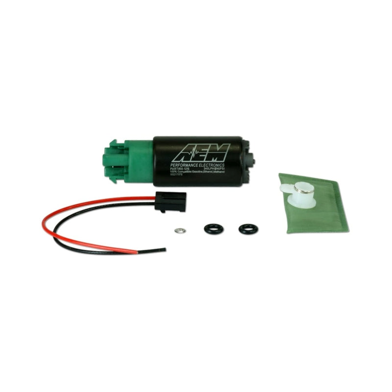 AEM 340LPH 65mm Fuel Pump Kit w/ Mounting Hooks - Ethanol Compatible
