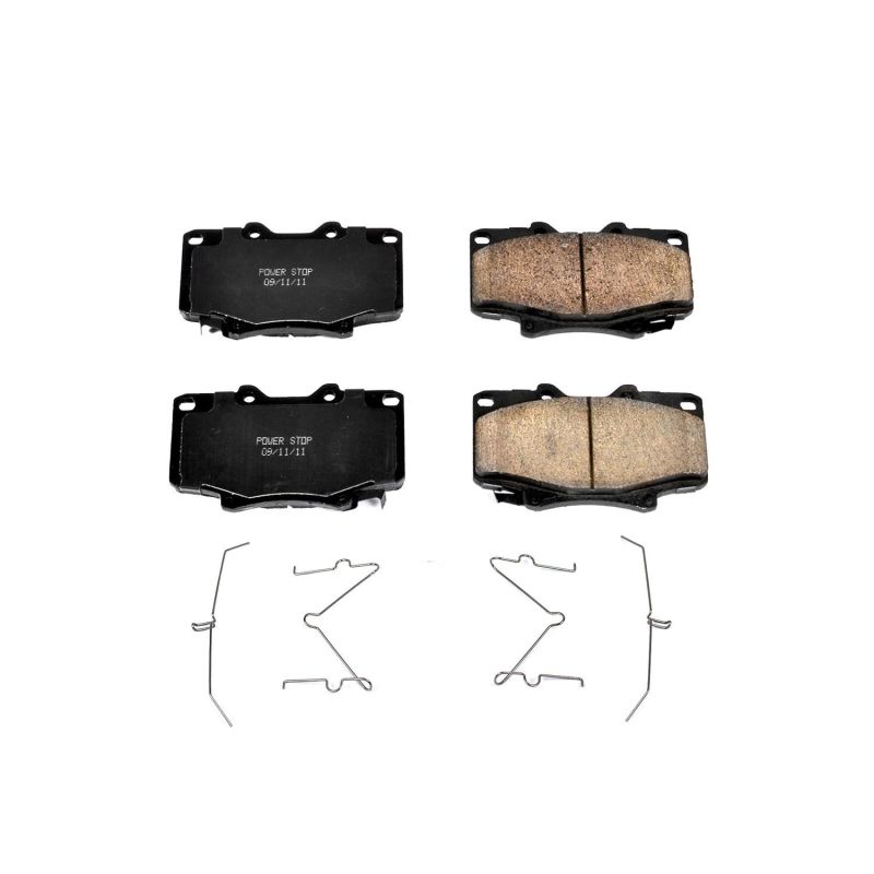 PowerStop Power Stop 96-97 Lexus LX450 Front Z17 Evolution Ceramic Brake Pads w/Hardware