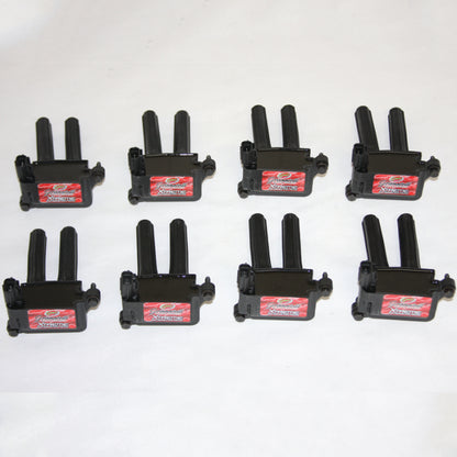 Granatelli Motor Sports Granatelli 05-17 Dodge 5.7L/6.1L/6.4L Xtreme Coil On Plug Wire Conn Kit w/Coil Pack - Blk (Set of 8)
