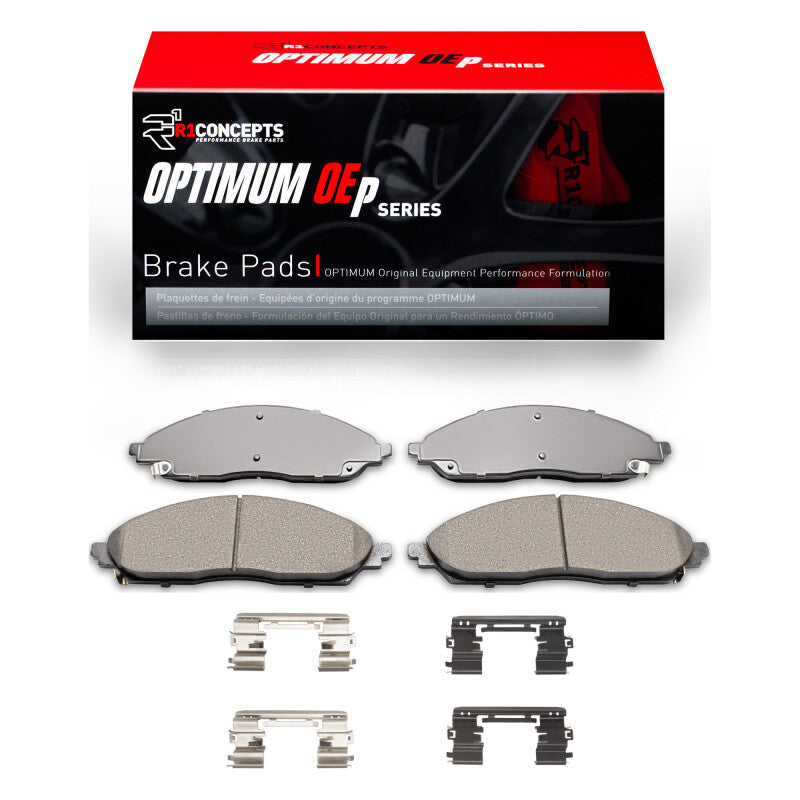 R1 Concepts R1 2020-2025 Chrysler Pacifica Front R1 Optimum OE Pads & Hardware Kit