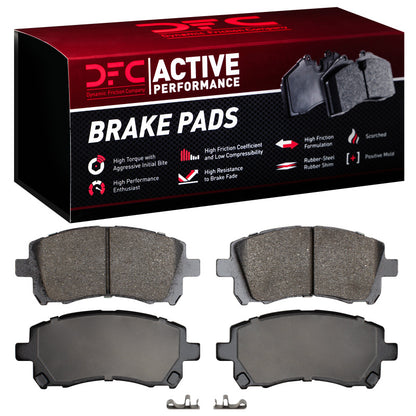 DFC 97-03 Subaru Outback Front Active Performance Pads - Low Metallic