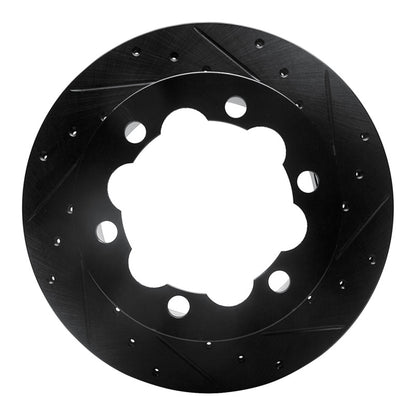 R1 Concepts R1 02-06 Dodge Sprinter 3500 Rear Right Drilled & Slotted Black Brake Rotor