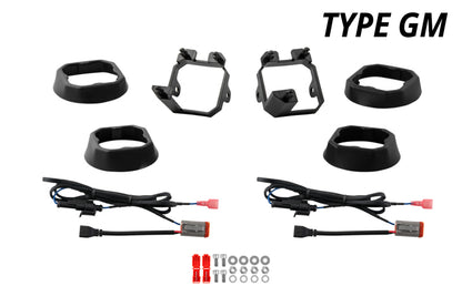 Diode Dynamics SS3 Type MS Fog Light Mounting Kit