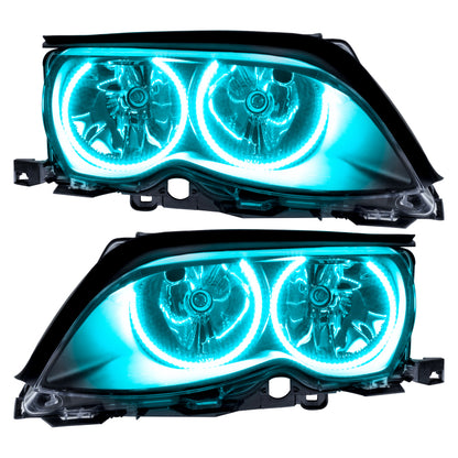 ORACLE Lighting Oracle 02-05 BMW 3 Series SMD HL - Black - ColorSHIFT w/o Controller