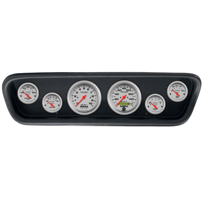Autometer Direct Fit 5 Piece Dash Kit 64-65 Ford Mustang (3 3/8in & 2 1/16in x 4) - Ultra-Lite