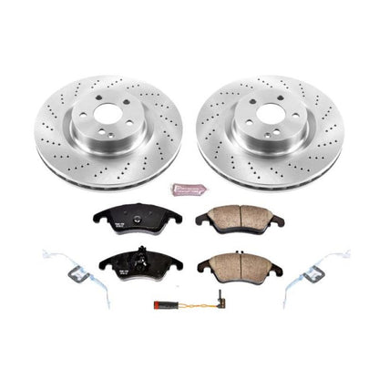 PowerStop Power Stop 12-15 Mercedes-Benz C250 Front Autospecialty Brake Kit