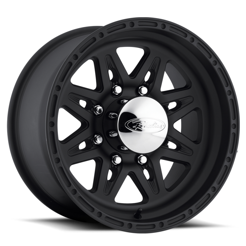 Raceline 891 Renegade 16x8in / 6x139.7 BP / 0mm Offset / 107.95mm Bore - Satin Black Wheel