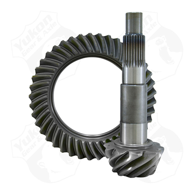 Yukon Gear & Axle Yukon Gear High Performance Gear Set For Model 35 IFS Reverse Rotation in a 4.56 Ratio