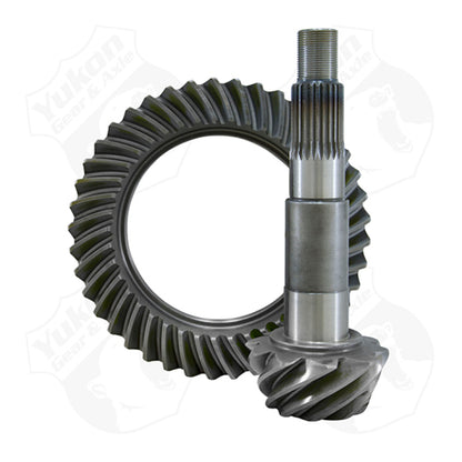 Yukon Gear & Axle Yukon Gear High Performance Gear Set For Model 35 IFS Reverse Rotation in a 4.11 Ratio
