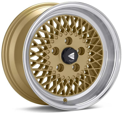 Enkei92 Classic Line 15x7 38mm Offset 4x100 Bolt Pattern Gold Wheel