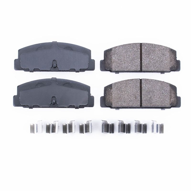 PowerStop Power Stop 03-05 Mazda 6 Rear Z17 Evolution Ceramic Brake Pads w/Hardware