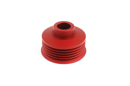 Perrin Performance PERRIN 02-05 Subaru WRX / 04-06 STI / 93-11 Impreza Lightweight Alternator Pulley - Red