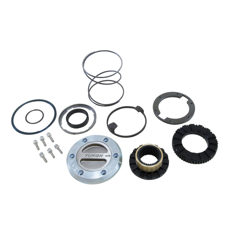 Yukon Gear & Axle Yukon Gear Hardcore Locking Hub Set for 00-08 Dodge 1-Ton Front w/Spin Free Kit 1 Side Only