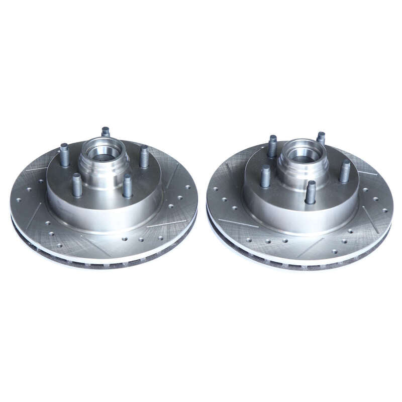 PowerStop Power Stop 98-00 Ford Ranger Front Evolution Drilled & Slotted Rotors - Pair