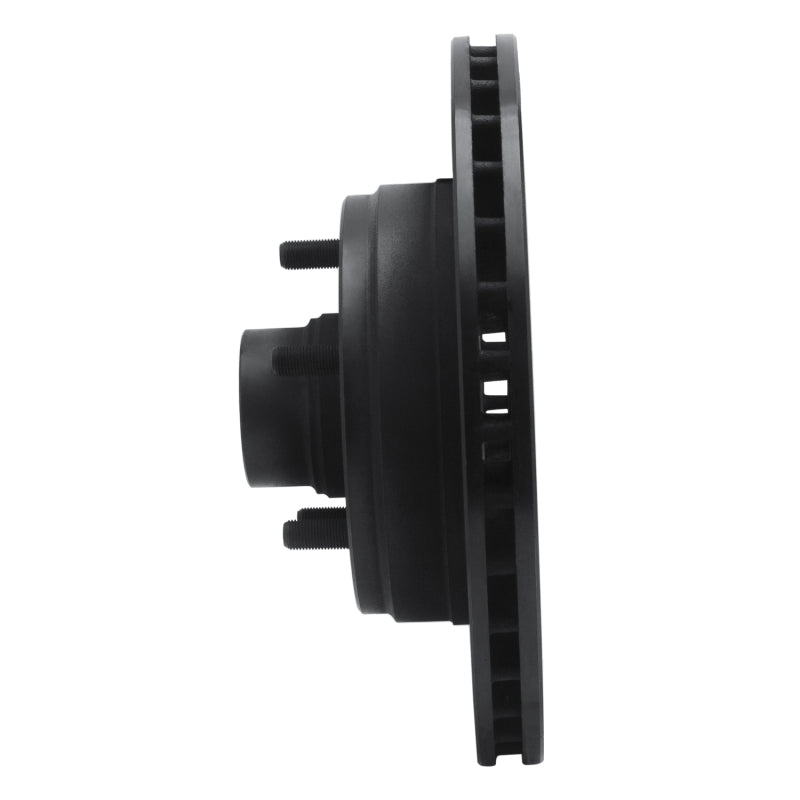 R1 Concepts R1 1990-2002 Chevrolet Astro Front Left Drilled & Slotted Black Brake Rotor