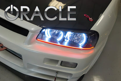ORACLE Lighting Oracle 98-01 Nissan Skyline LED Headlight Halo Kit - Blue