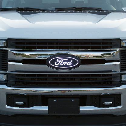 Putco 20-22 Ford Super Duty LED Front Emblem w/ Camera Cutout