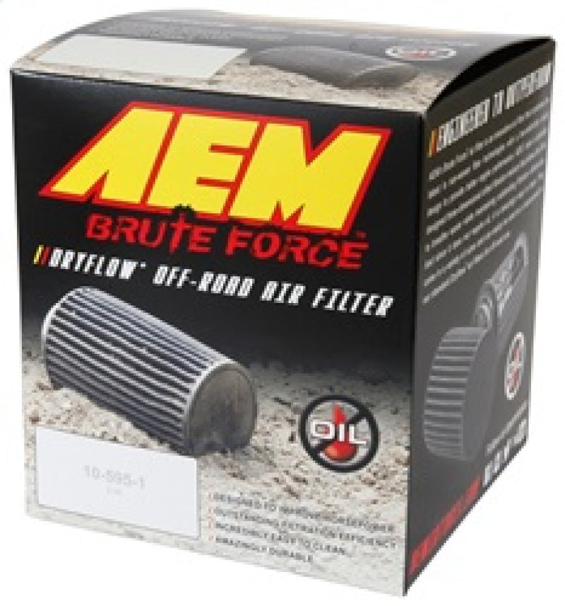 AEM Induction AEM 3 in x 5 in Dryflow Air Filter