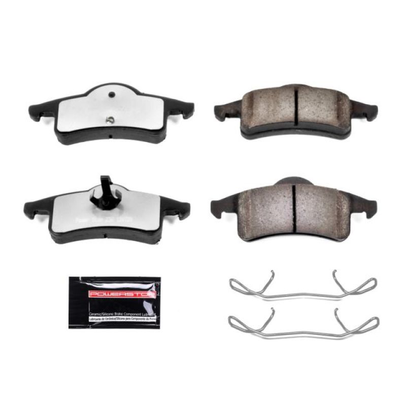 PowerStop Power Stop 99-04 Jeep Grand Cherokee Rear Z36 Truck & Tow Brake Pads w/Hardware