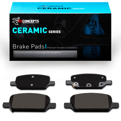 R1 Concepts R1 17-26 Tesla Model 3 Rear Ceramic Brake Pads