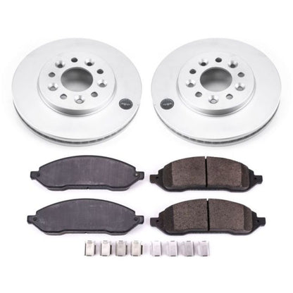 PowerStop Power Stop 04-07 Ford Freestar Front Z17 Evolution Geomet Coated Brake Kit