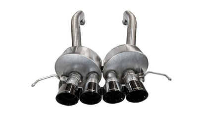CORSA Performance Corsa 2015-2019 Chevrolet Corvette C7 Z06 6.2L 2.75in Xtreme Axle-Back w/ Dual NPP & Quad Black Tips