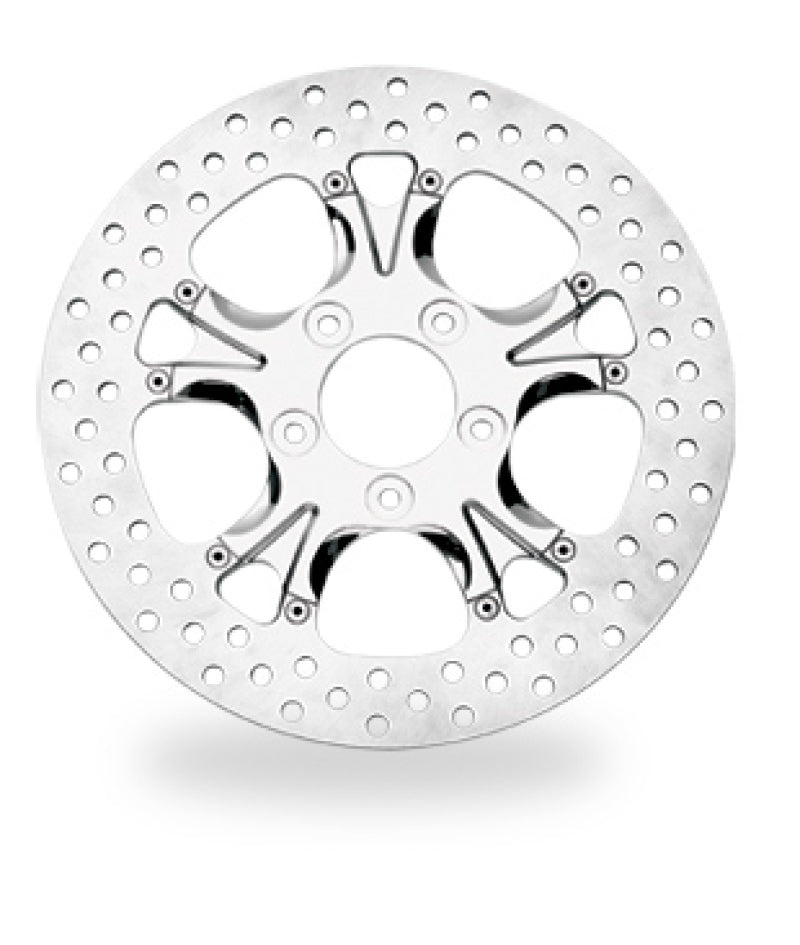 Performance Machine Disc/Carr 11.8 Gatlin Rear - Chrome
