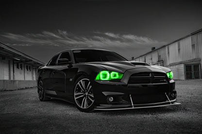 ORACLE Lighting Oracle Dodge Charger 11-14 Halo Kit - ColorSHIFT w/ Simple Controller