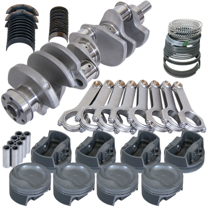 Eagle Ford 351W 4.000in Crank 6.200in H-Beam -28cc Inv Dome 4.030in Pistons Balanced Assembly