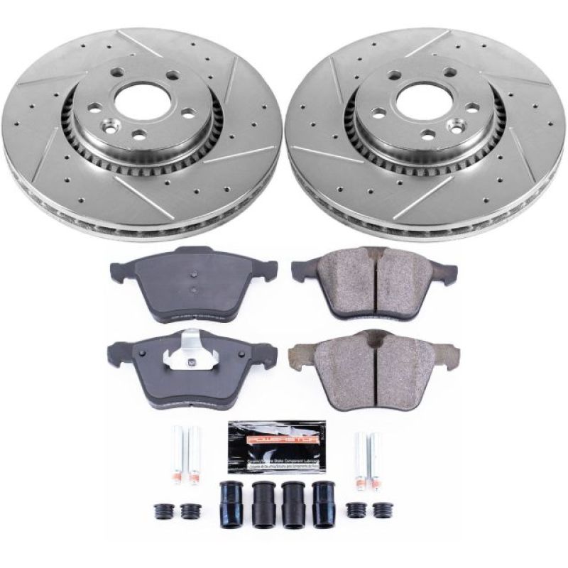 PowerStop Power Stop 15-18 Volvo S60 Front Z23 Evolution Sport Brake Kit