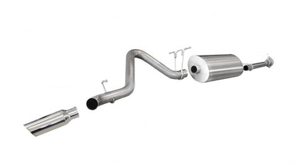 CORSA Performance Corsa 11 -12 Chevrolet Silverado Reg. Cab/Long Bed 2500 6.0L V8 Polished Sport Cat-Back Ex