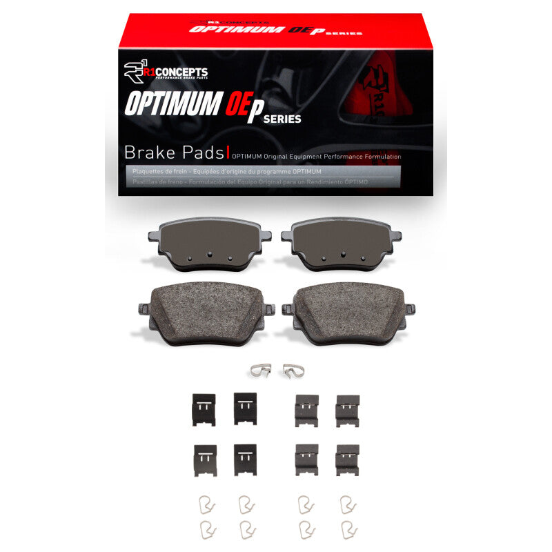 R1 Concepts R1 2019-2026 Mercedes-Benz A200 (Mexico) Rear R1 Optimum OE Pads & Hardware Kit