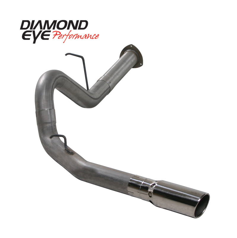Diamond Eye Performance Diamond Eye KIT 4in DPF-BACK Single SS 07.5-10 CHEVY 6 6L 2500/3500 PCKGD BX46X14X14OD EL-PL