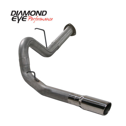 Diamond Eye Performance Diamond Eye KIT 4in DPF-BACK Single SS 07.5-10 CHEVY 6 6L 2500/3500 PCKGD BX46X14X14OD EL-PL