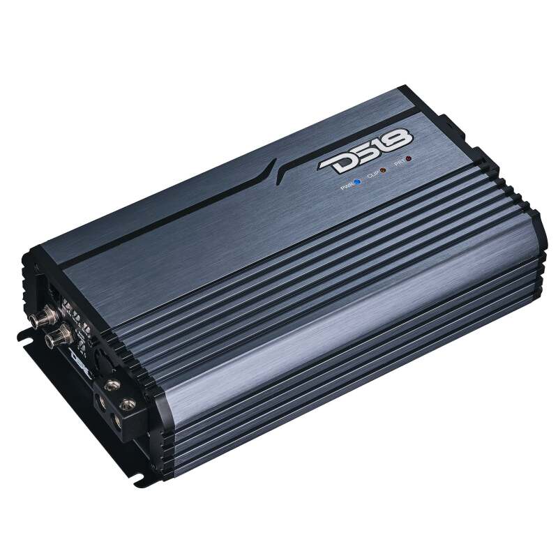 DS18 1-Channel Amp Class D Full-Range Monoblock 3500 Watts RMS/1ohm Titanium