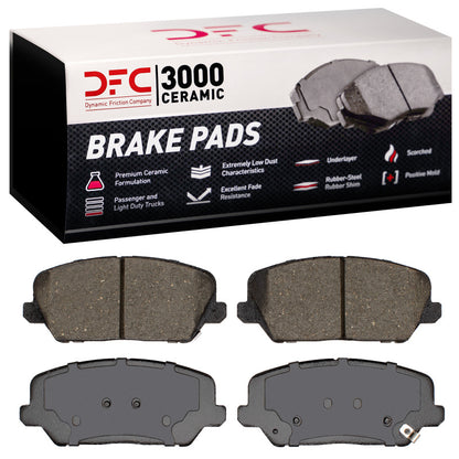 DFC 14-18 Kia Forte5 Front 4000 Hybridynamic Brake Pads