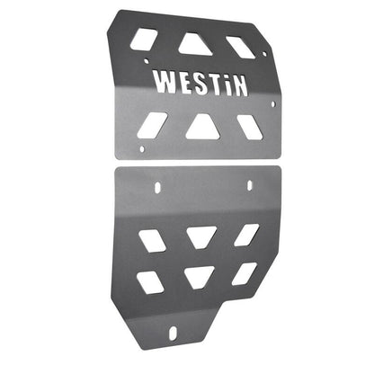 Westin 18-22 Jeep Wrangler JL Transmission Pan Skid Plate - Textured Black
