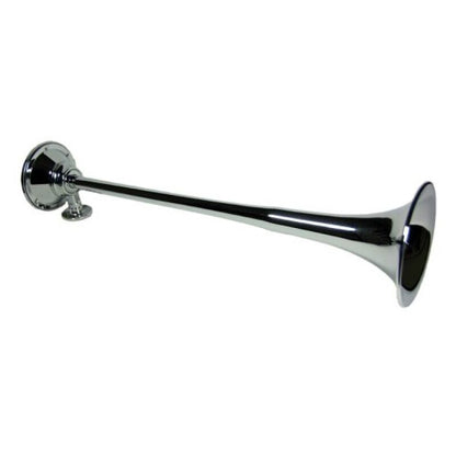 Kleinn Air Horns Kleinn Chrome Roof Mount Single Horn/ 21.5In - Chrome-Plated Spun Copper