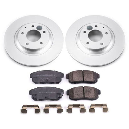 PowerStop Power Stop 04-11 Mazda RX-8 Rear Z17 Evolution Geomet Coated Brake Kit