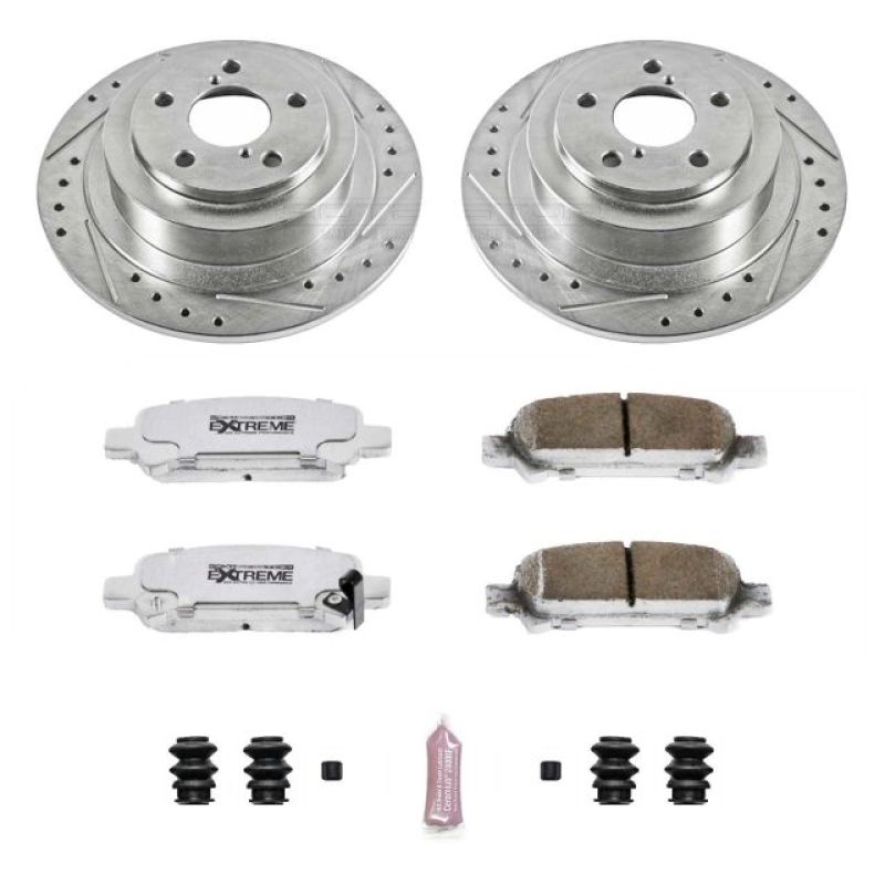 PowerStop Power Stop 03-06 Subaru Baja Rear Z26 Street Warrior Brake Kit