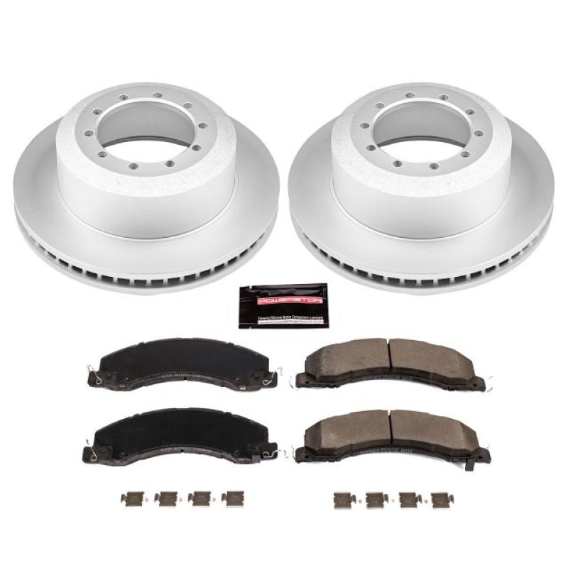PowerStop Power Stop 11-12 Ram 5500 Rear Z17 Coated Brake Kit