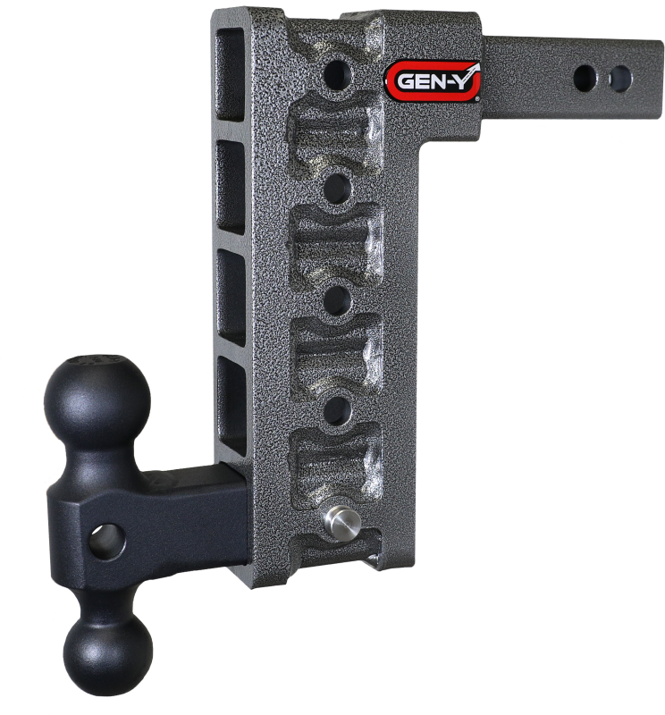 GEN-Y Hitch Gen-Y Mega Duty 2in Shank 10in Drop 1.5K TW 10K Hitch w/GH-031 Dual-Ball