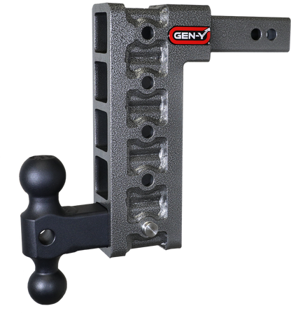 GEN-Y Hitch Gen-Y Mega Duty 2in Shank 10in Drop 1.5K TW 10K Hitch w/GH-031 Dual-Ball