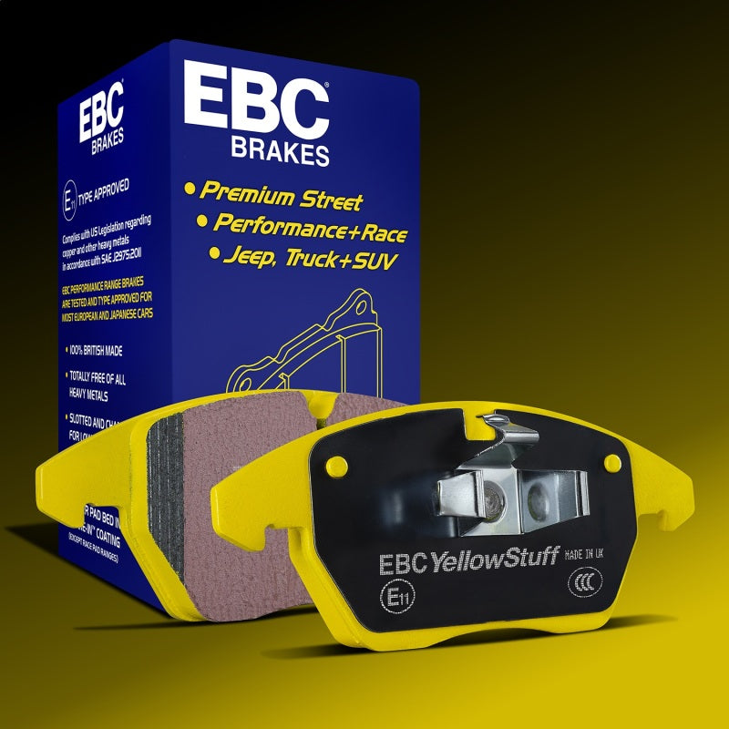 EBC 04-06 Hyundai Tiburon 2.7 6 speed Yellowstuff Front Brake Pads