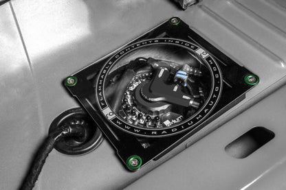 Radium Engineering 10-15 Chevrolet Camaro Fuel Pump Access Cover