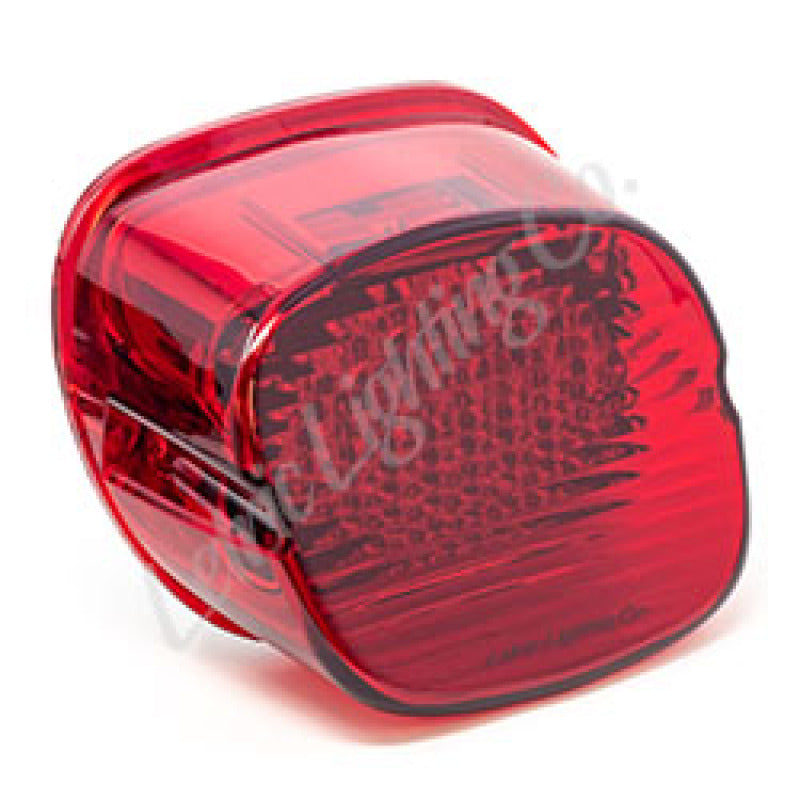Letric Lighting Deluxe Slantback LED Taillight Red