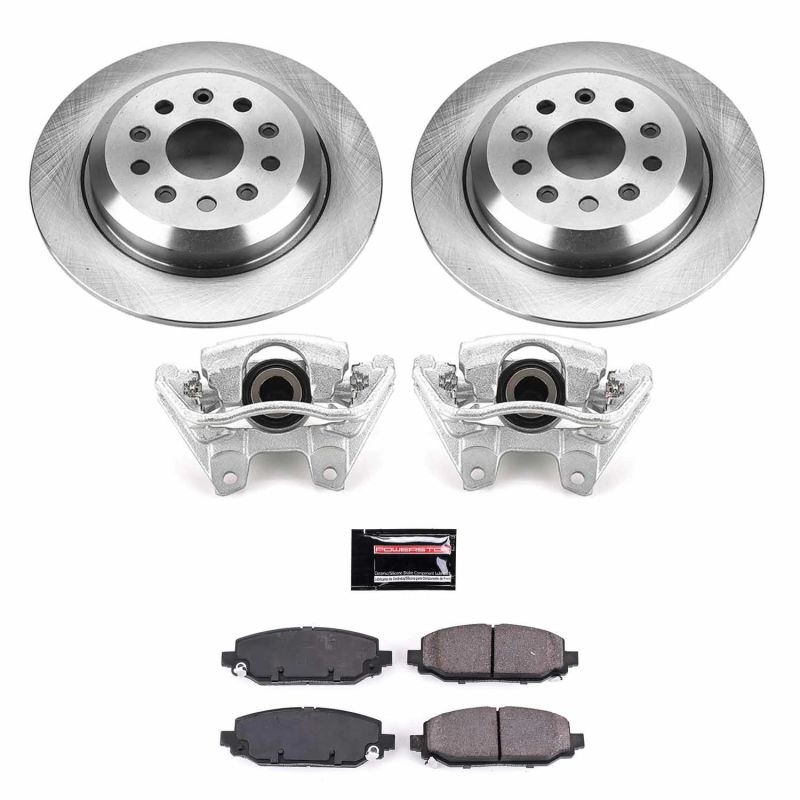 PowerStop Power Stop 18-19 Jeep Wrangler Rear Autospecialty Brake Kit w/Calipers