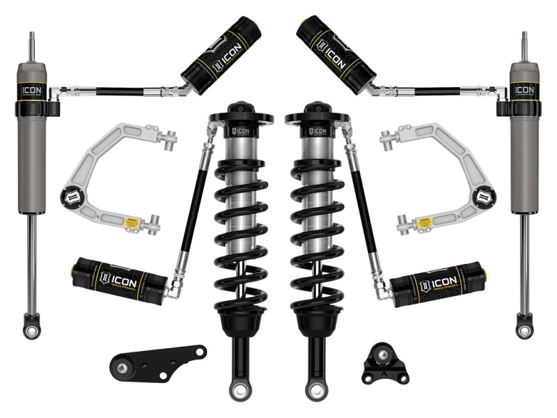 ICON 2024+ Toyota Tacoma 1.25in-3in Stage 4 Suspension System Billet
